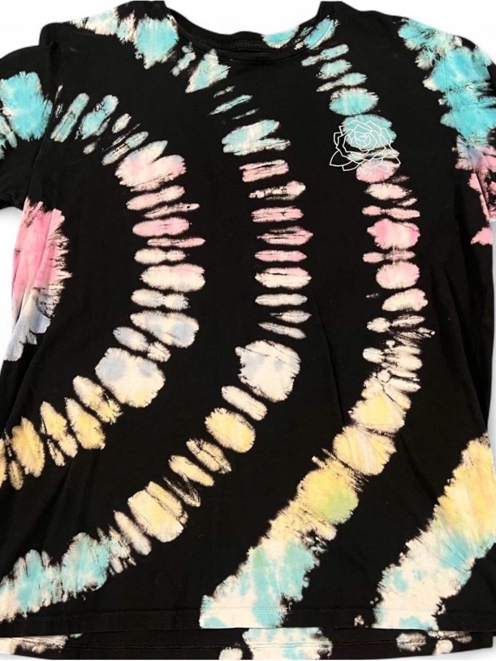 Authentic Obey Worldwide Tie Dye Graphic Tee | L